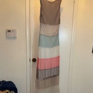 Bali Multicolor Layered Maxi Dress